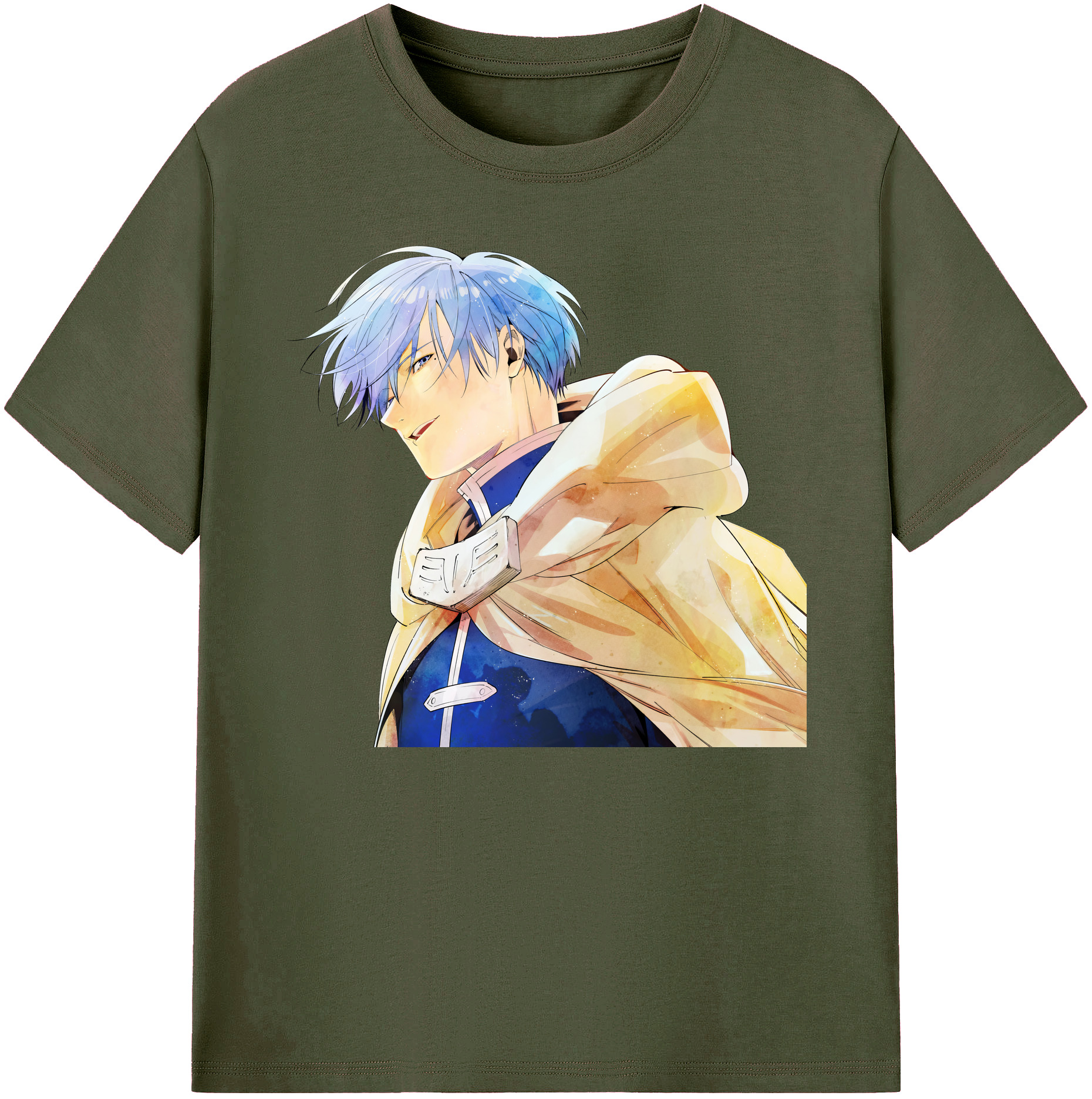 （画像用） 葬送のフリーレン Frieren 綿100％ メンズ半袖Tシャツ｜肌触りやわらか＆通気性